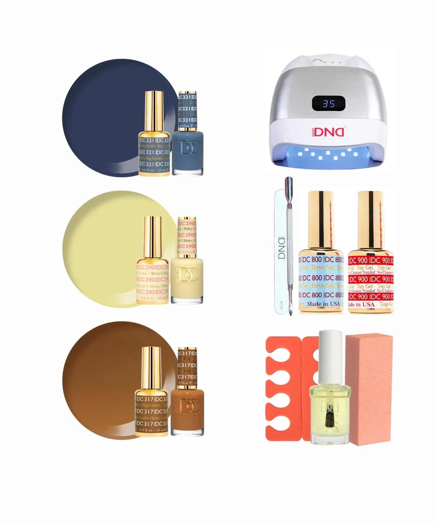 Drive It In Neutral Gel Polish Starter Kit