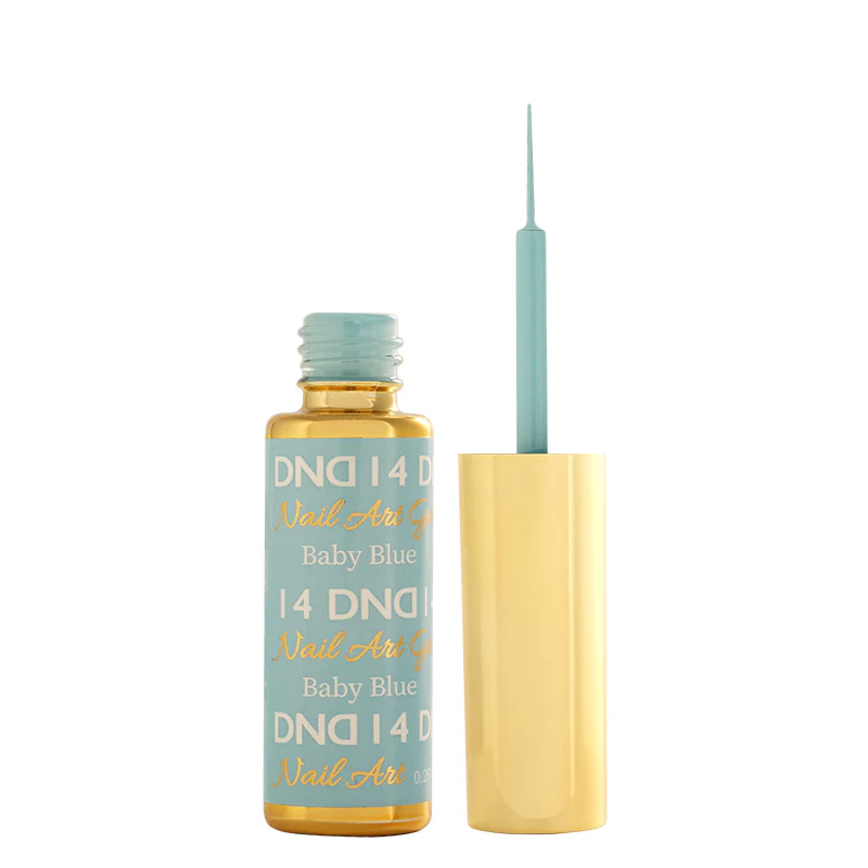 DND14 - Classic Baby Blue Gel Art Liner 2 DND14 - Classic Baby Blue Gel Art Liner