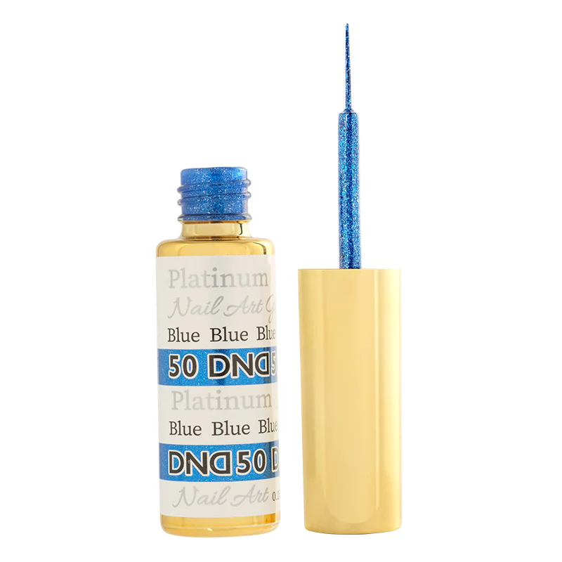 DND50 - Platinum Blue Gel Art Liner 1 DND50 - Platinum Blue Gel Art Liner
