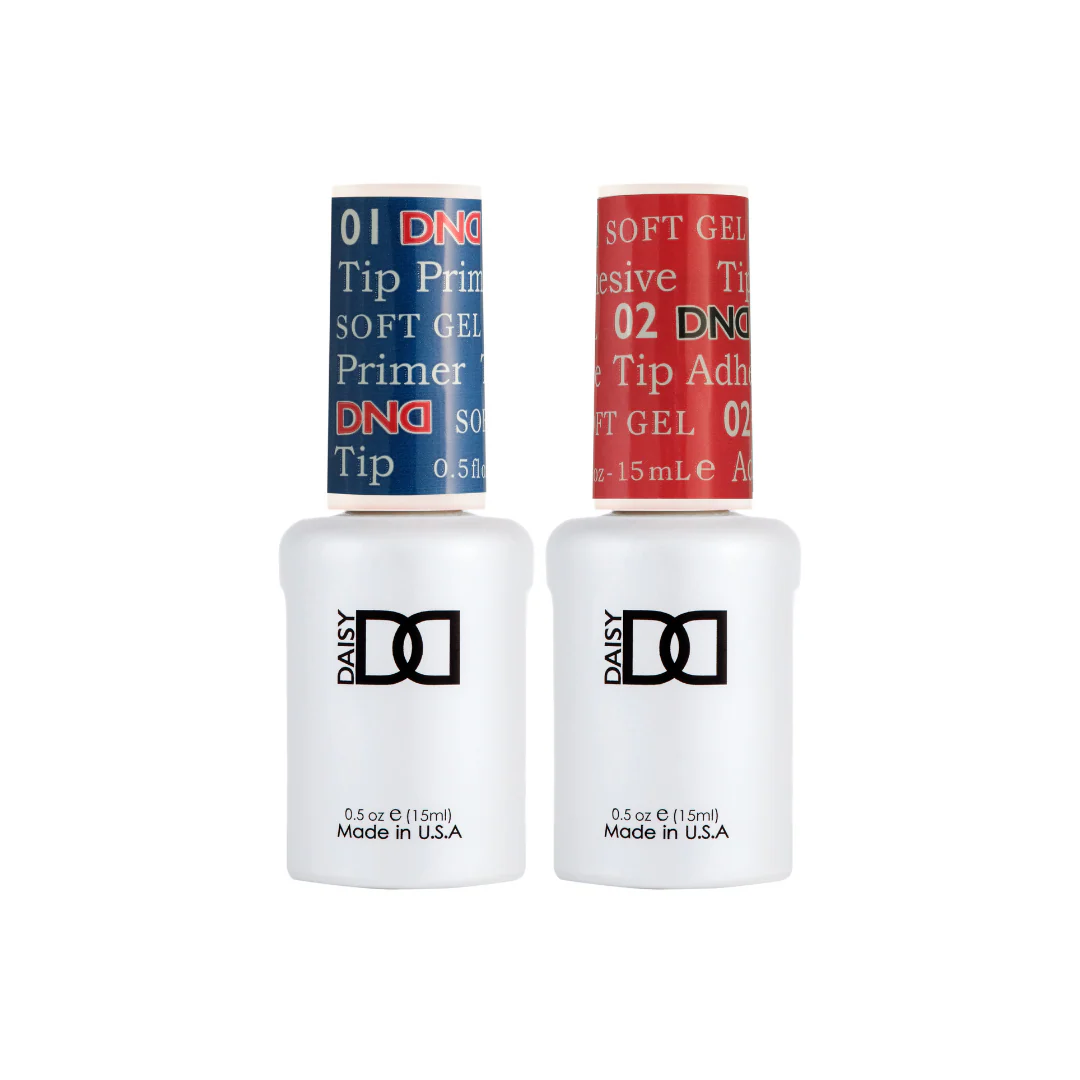 Soft Gel Tips Essentials - Primer + Adhesive Combo