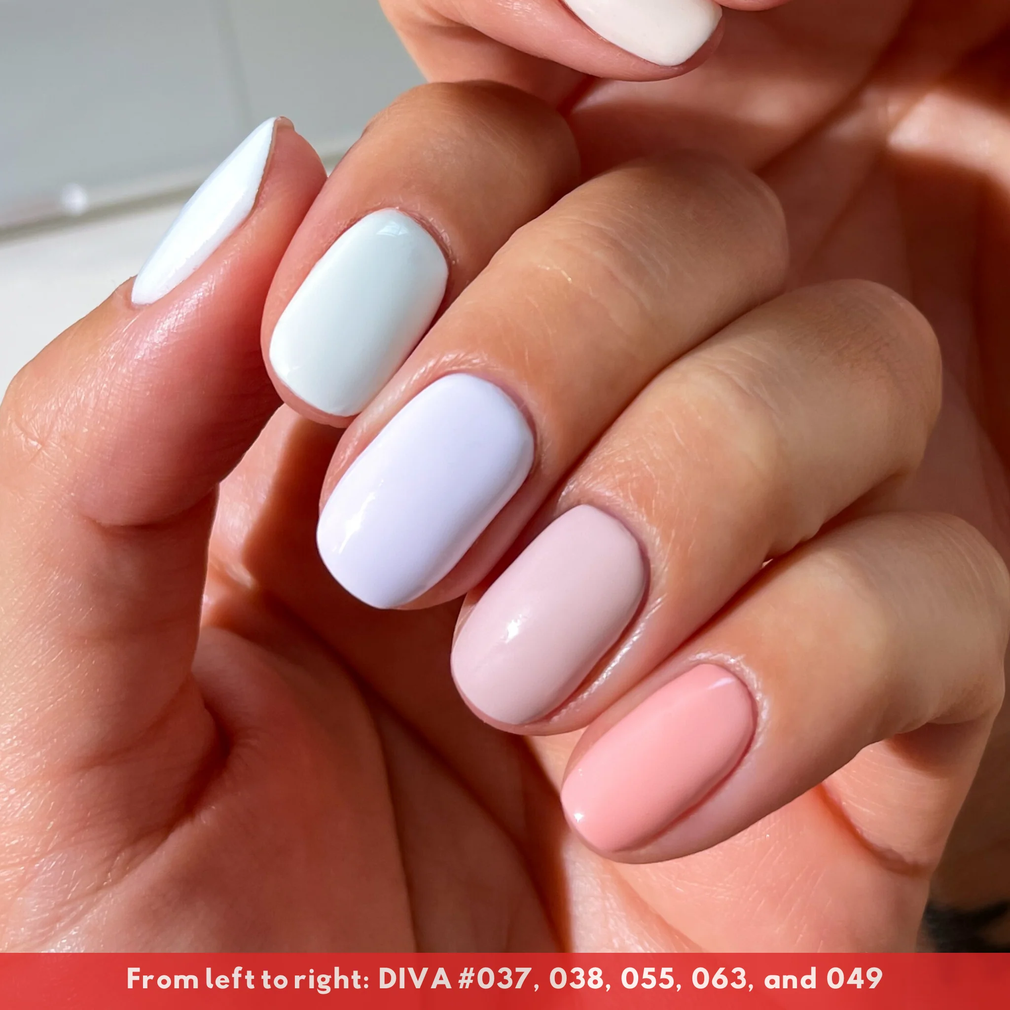 Smokey White DIVA #038 - Final Sale 5 DIVA Frosted Chai Collection - 36 Set